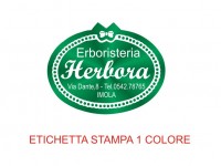 Etichette adesive per erboristerie, cosmetica, cosmesi (mm 36X28)  (cod.19M )